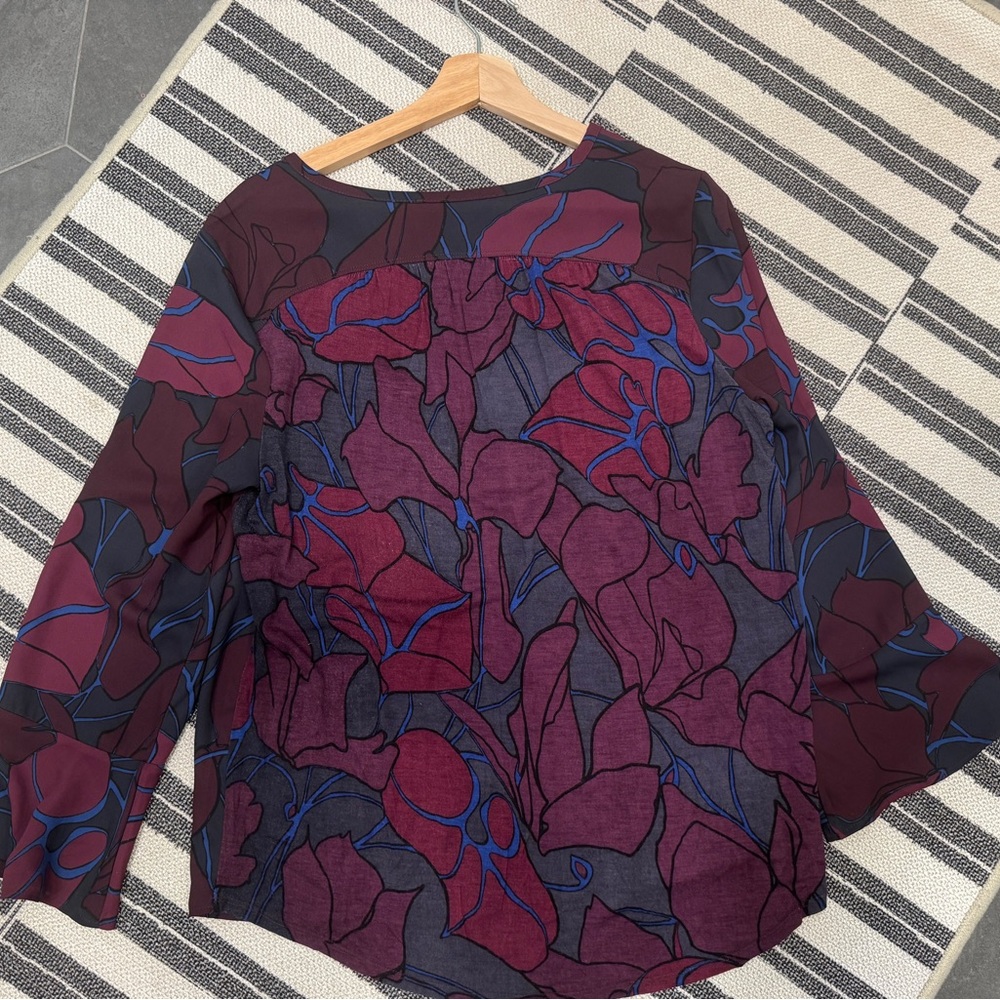 Loft Multi-Colored Blouse - Picture 3 of 4